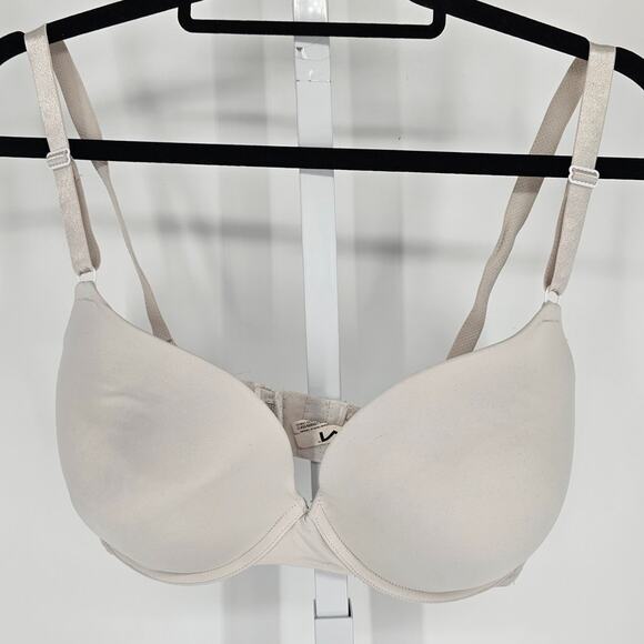 Maidenform Womens Sz 40DD Classic Lightly Padded T Shirt Bra Solid White - Picture 1 of 4